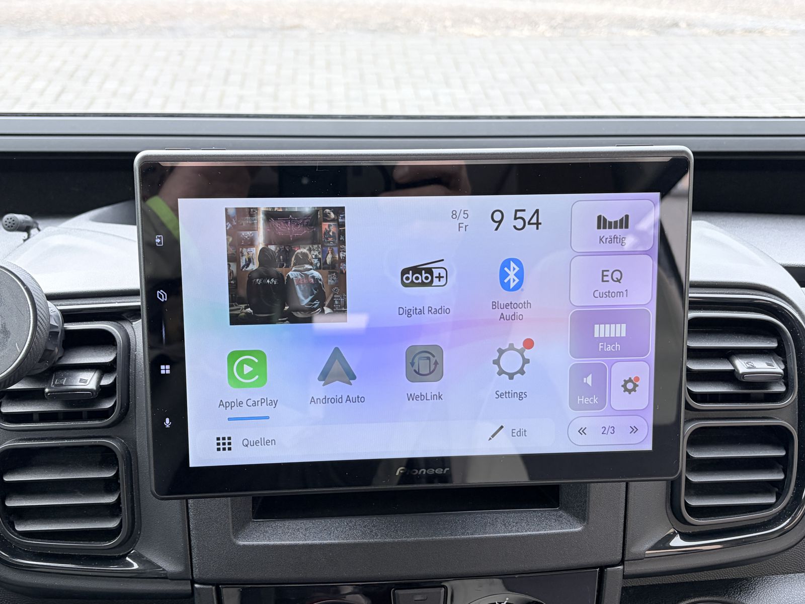 Fiat Ducato III Facelift 2 mit Pro Sound Upgrade